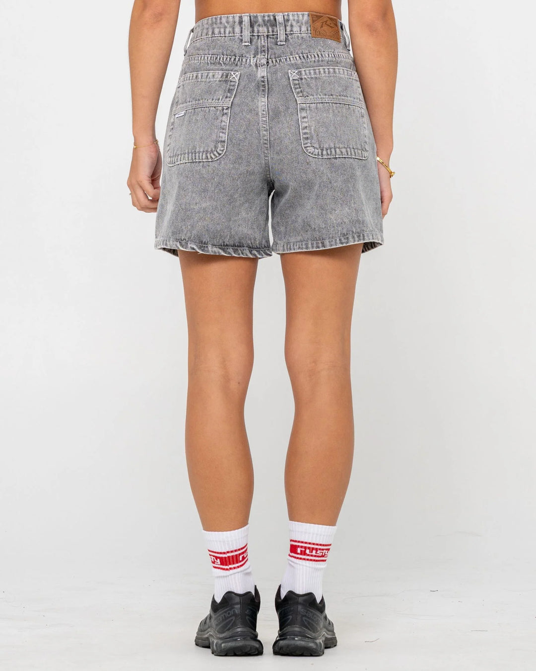 Rusty Cyprus High Denim Shorts