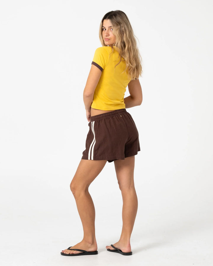 Rusty Palm Springs Side Stripe Shorts