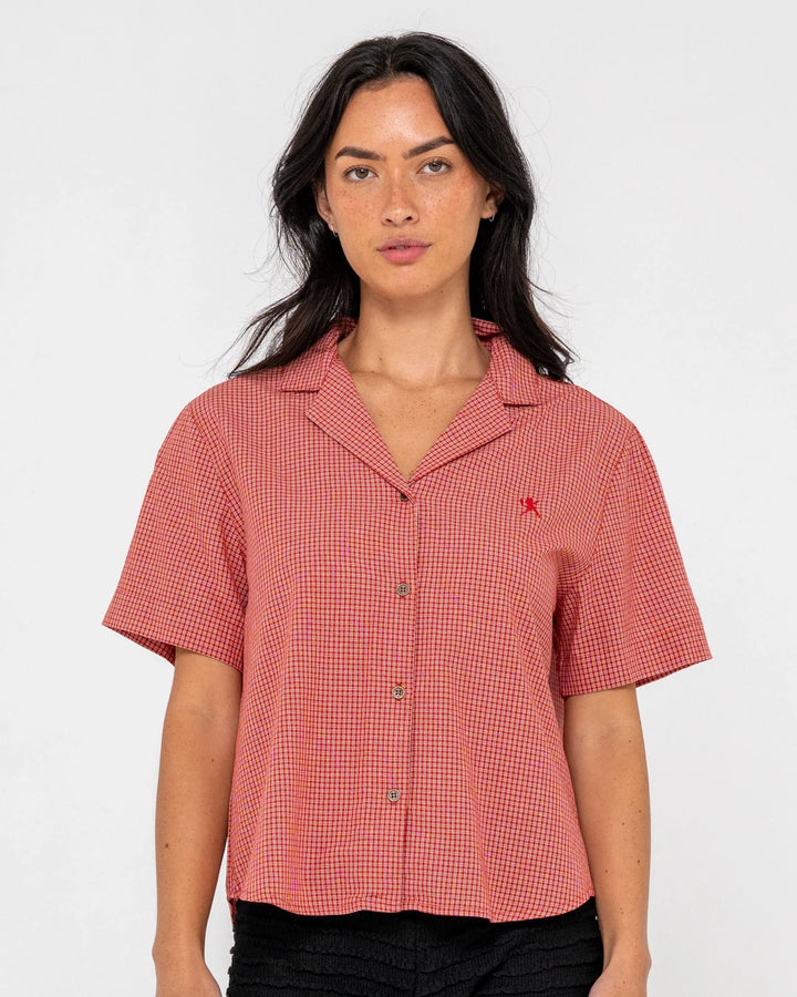 Rusty Summer Court Boxy Shirt
