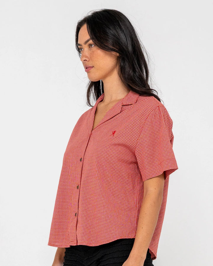 Rusty Summer Court Boxy Shirt