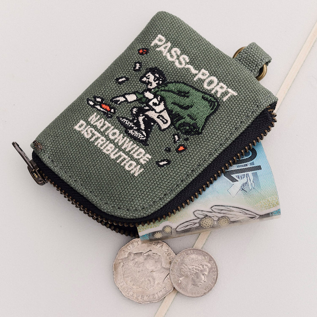 Passport Distribution Coin Pouch