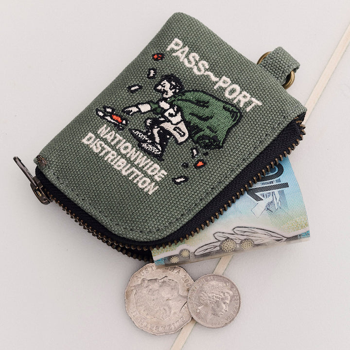 Passport Distribution Coin Pouch