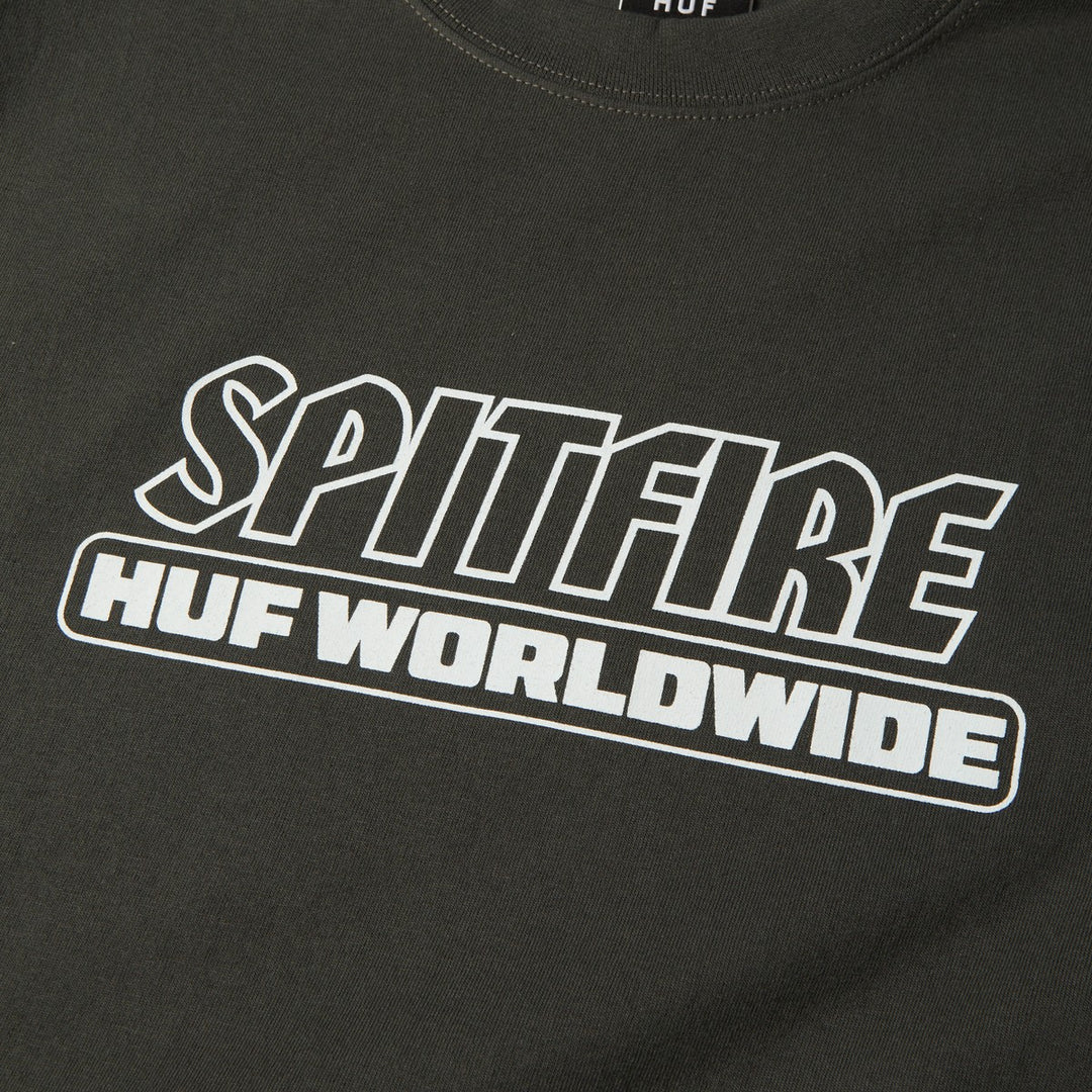 HUF x Spitfire Burn Heavyweight T-Shirt