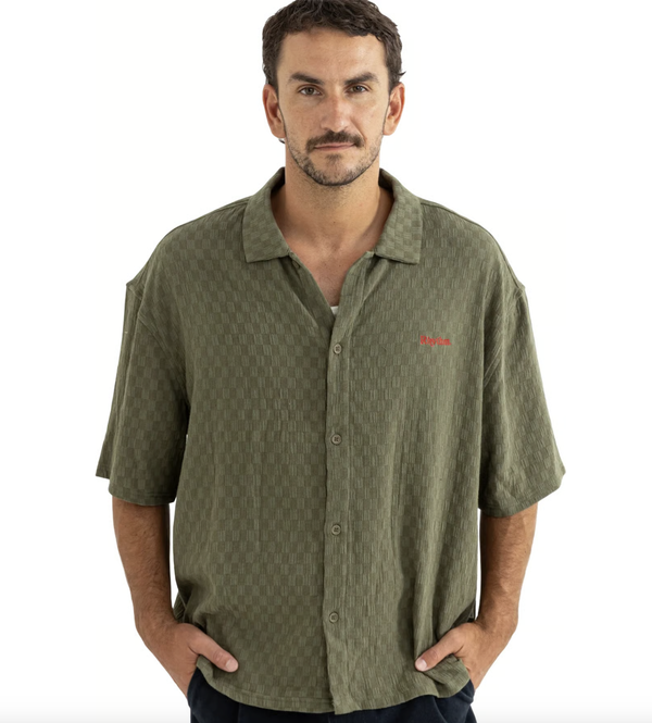 Rhythm Wash Check Relaxed Short Sleeve Shirt