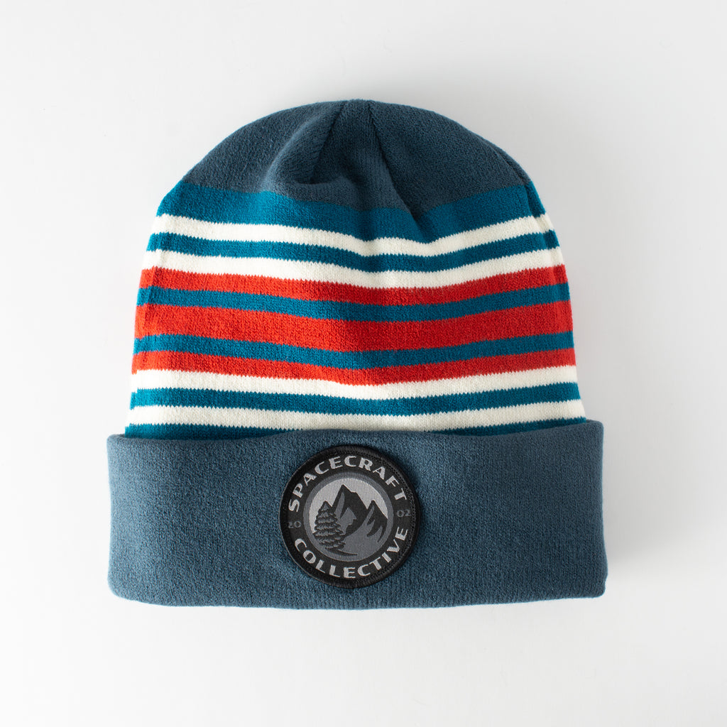 Spacecraft Striped Lotus Beanie