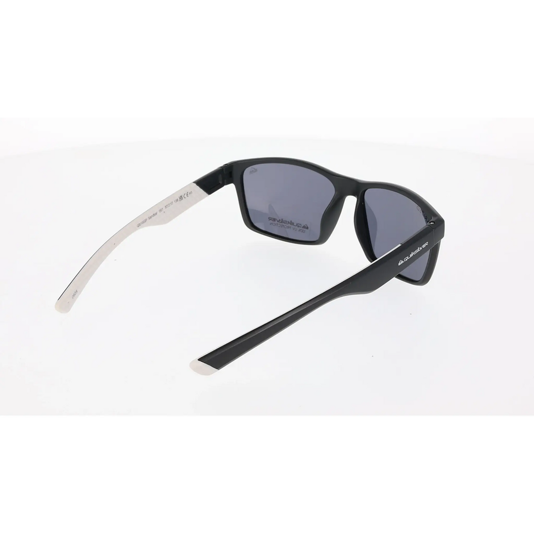 Quiksilver Sandbar Sunglasses - Matte Black / Smoke Solid