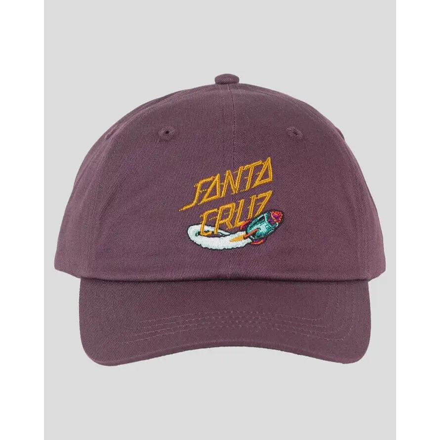Santa Cruz Space Rocket Stack Youth Dad Cap 
