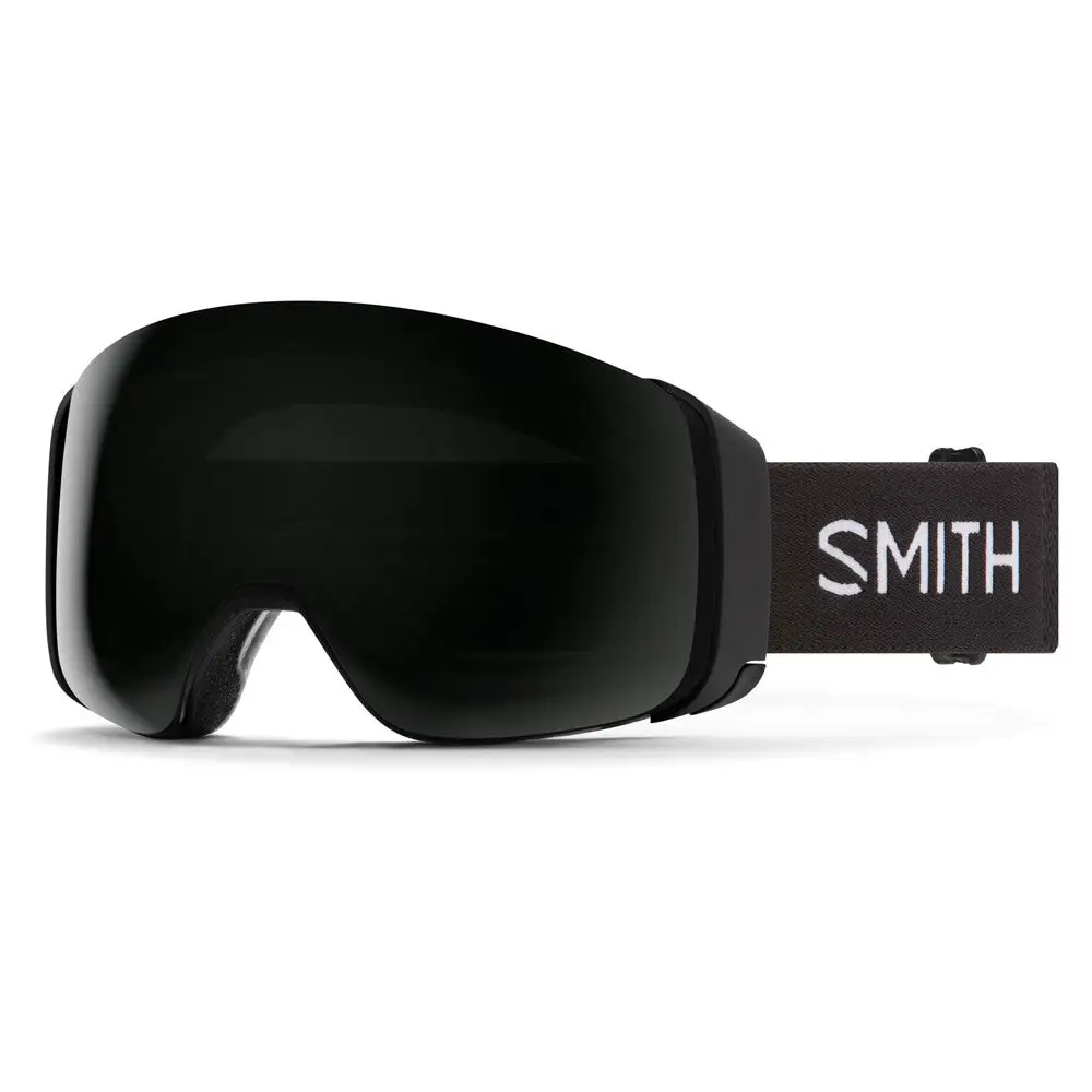 Smith 4D MAG Snow Goggle - Black / ChromaPop Sun Black 12% VLT / ChromaPop Storm Blue Sensor Mirror 55% VLT
