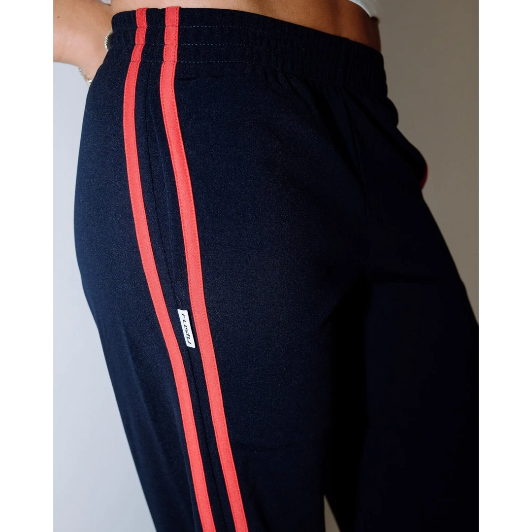 Rusty Bronson Side Stripe Low Rise Trackpants 