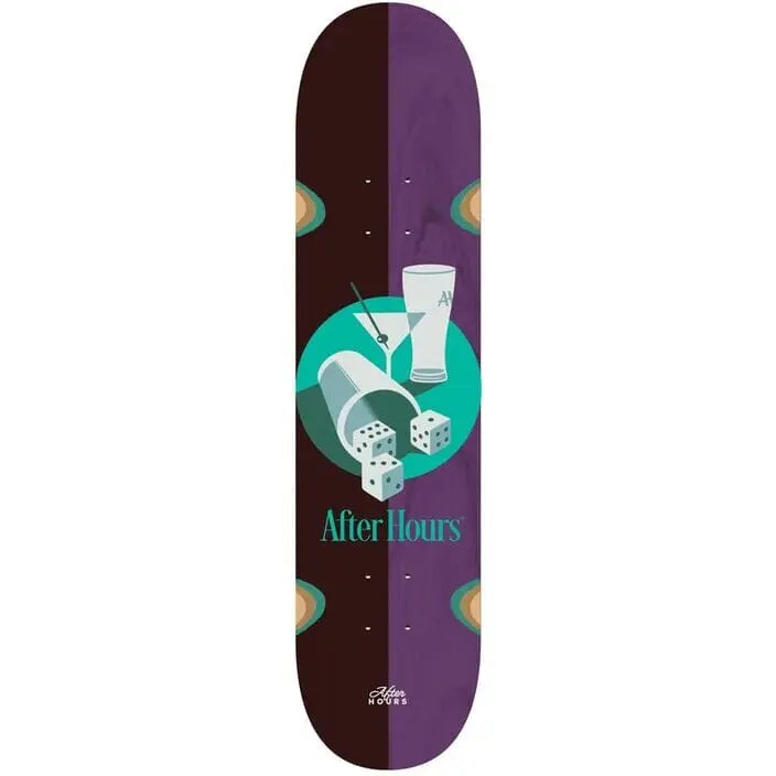 After Hours Dice Skateboard Deck 