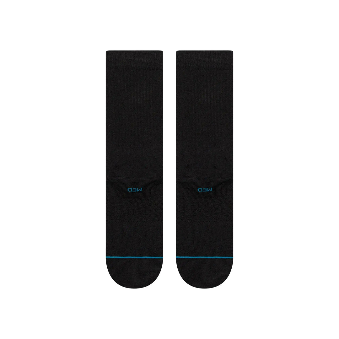 Stance Icon Crew Socks - Black / White 