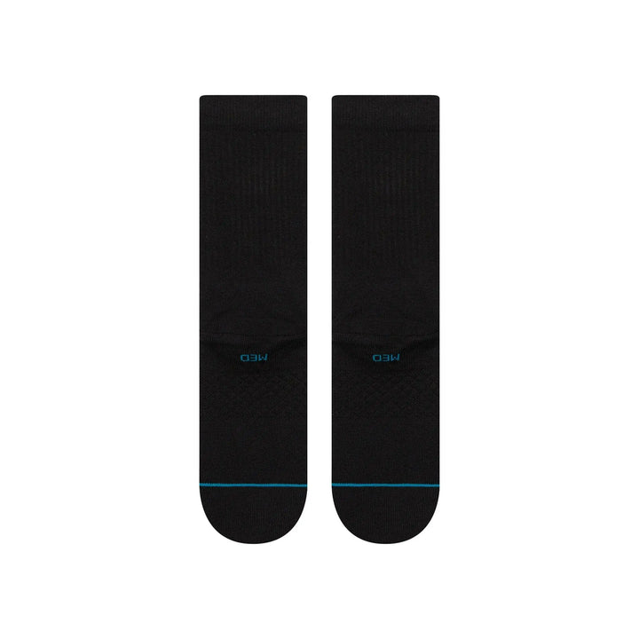 Stance Icon Crew Socks - Black / White 