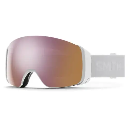 Smith 4D MAG Snow Goggle - White Vapor / ChromaPop Everyday Rose Gold Mirror 22% VLT / ChromaPop Storm Rose Flash 50%