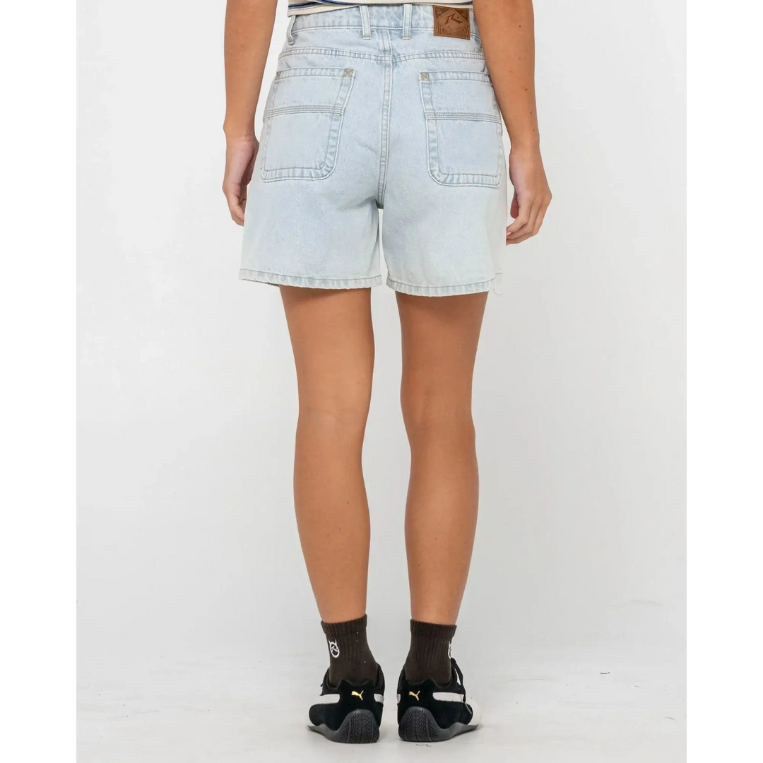Rusty Cyprus High Denim Shorts 