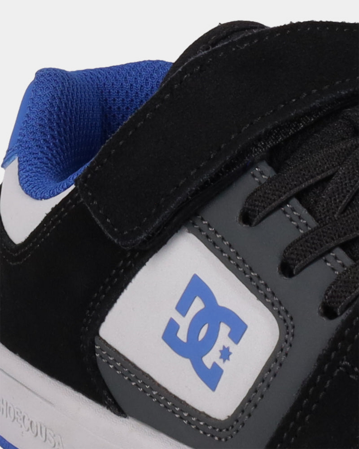 DC Manteca 4 V Youth Shoes - Black / Grey / Blue