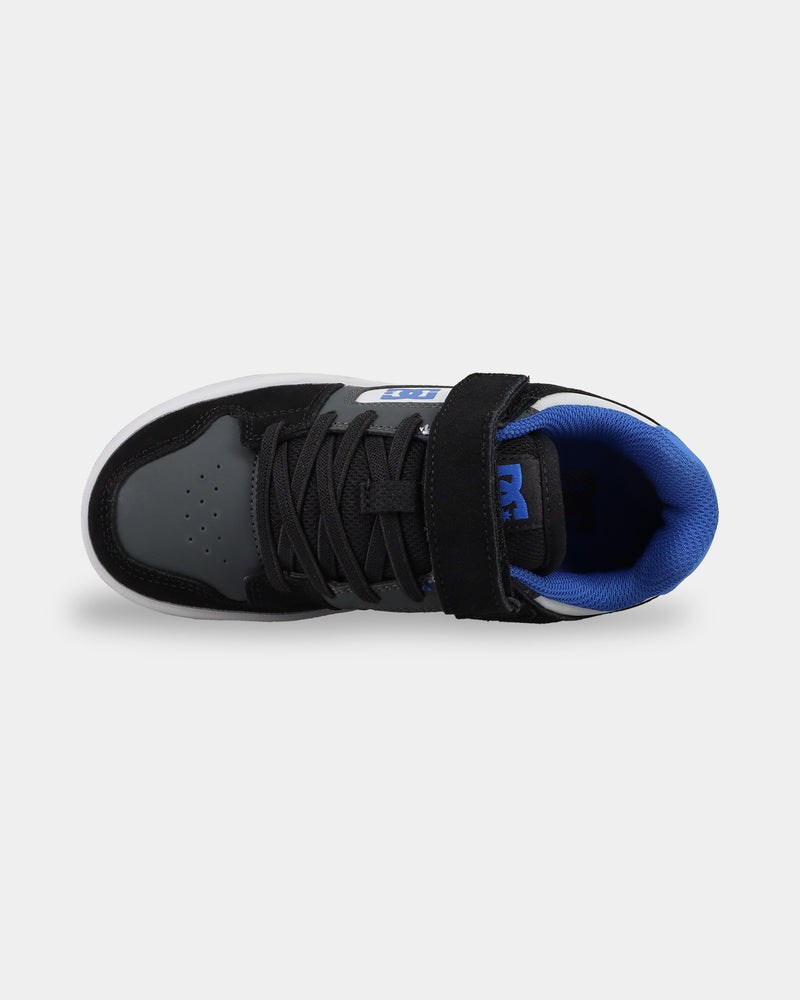 DC Manteca 4 V Youth Shoes - Black / Grey / Blue