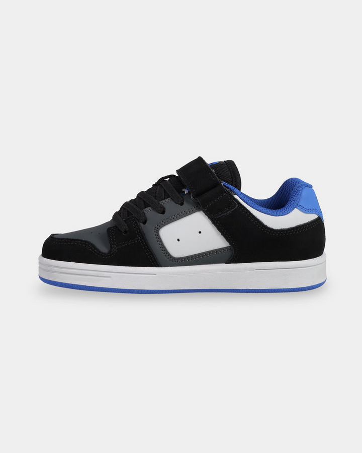 DC Manteca 4 V Youth Shoes - Black / Grey / Blue