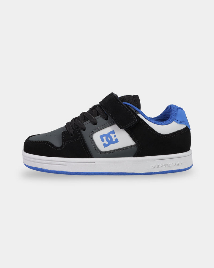 DC Manteca 4 V Youth Shoes - Black / Grey / Blue