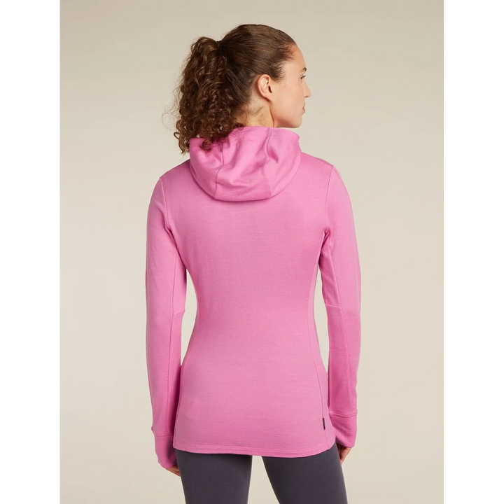Icebreaker Womens Merino 260 Quantum Long Sleeve Zip Hoodie 