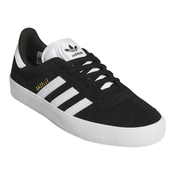 Adidas Gazelle Adv Shoes - Core Black / White / Gold Metallic