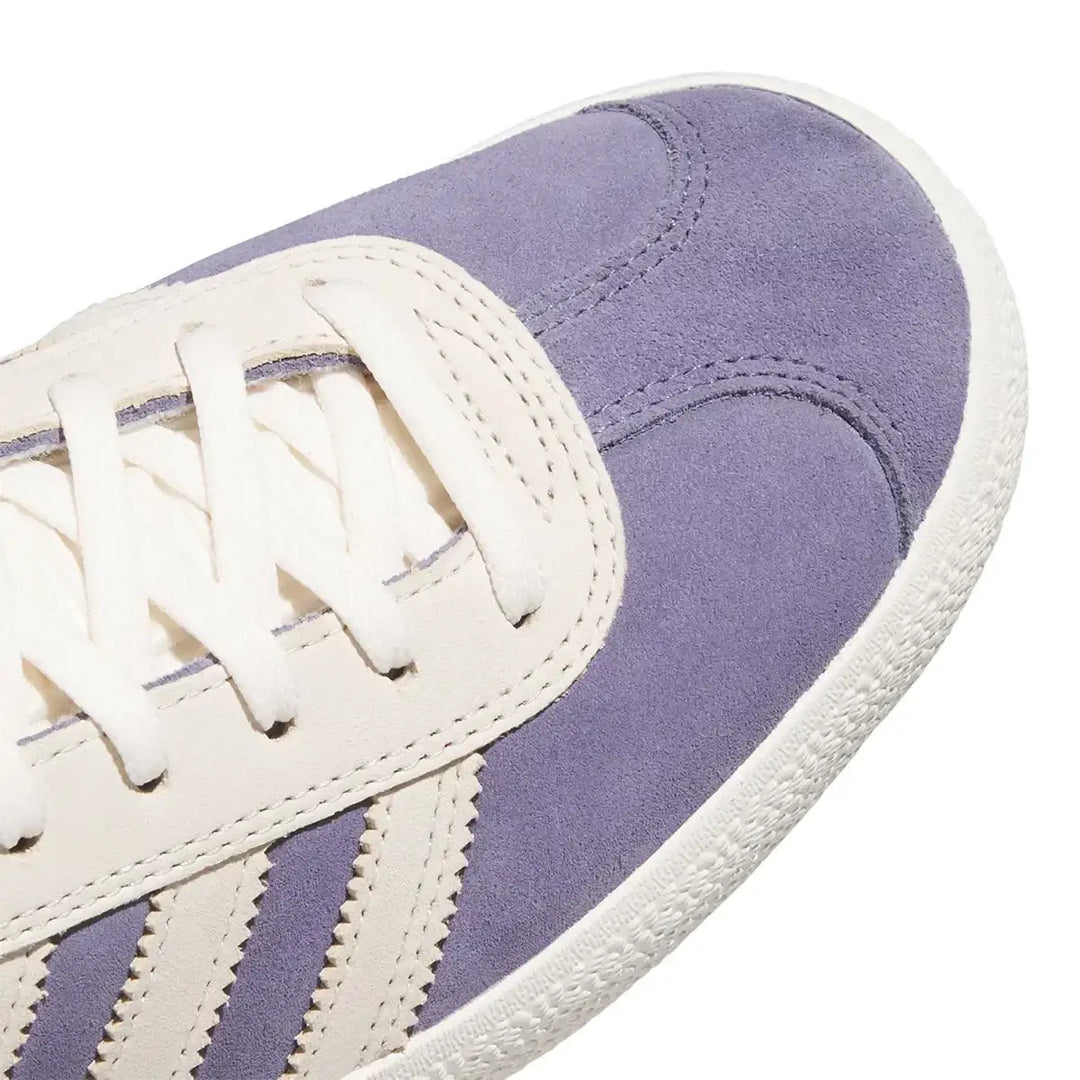 Adidas Gazelle Adv Shoes - Super Purple / Chalk White / Gold Metallic