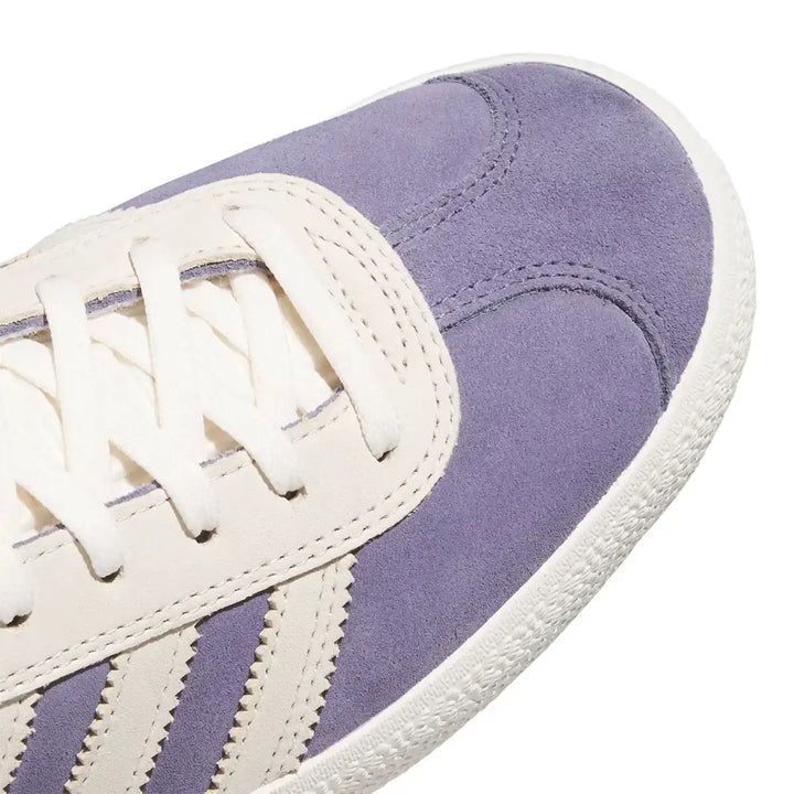Adidas Gazelle Adv Shoes - Super Purple / Chalk White / Gold Metallic