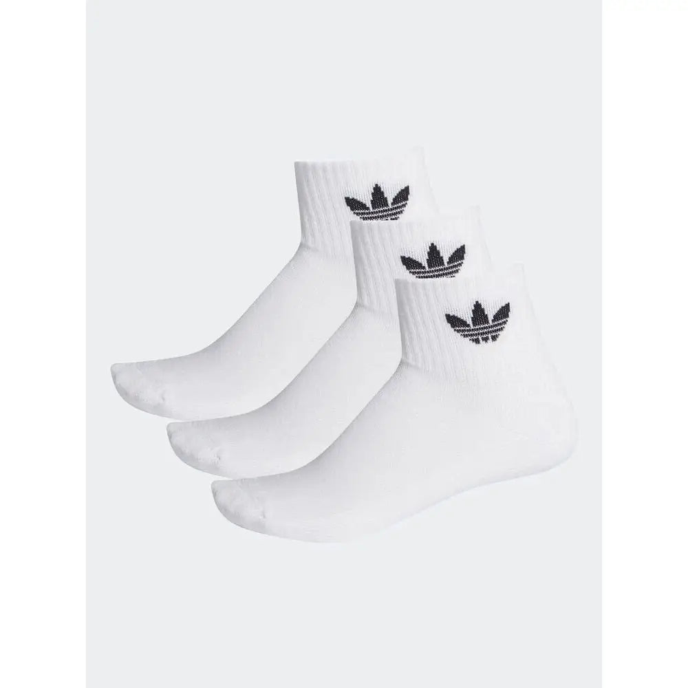 Adidas Mid Ankle Sock 3-Pack White 8-May 