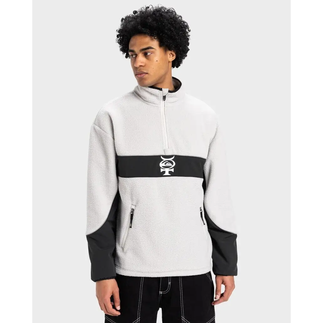 Quiksilver Mercury Sherpa Jacket Lunar Rock S 