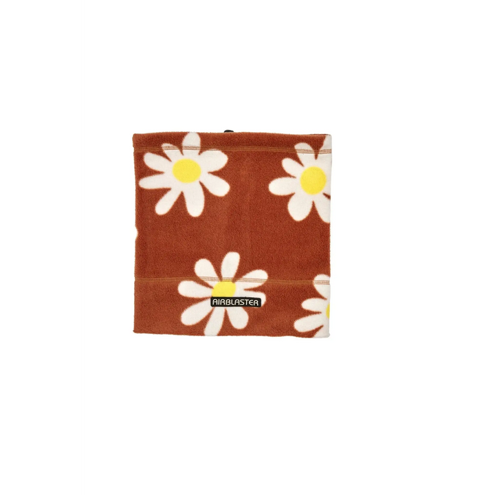 Airblaster Fleece Gaiter Hat Rust Big Daisy 