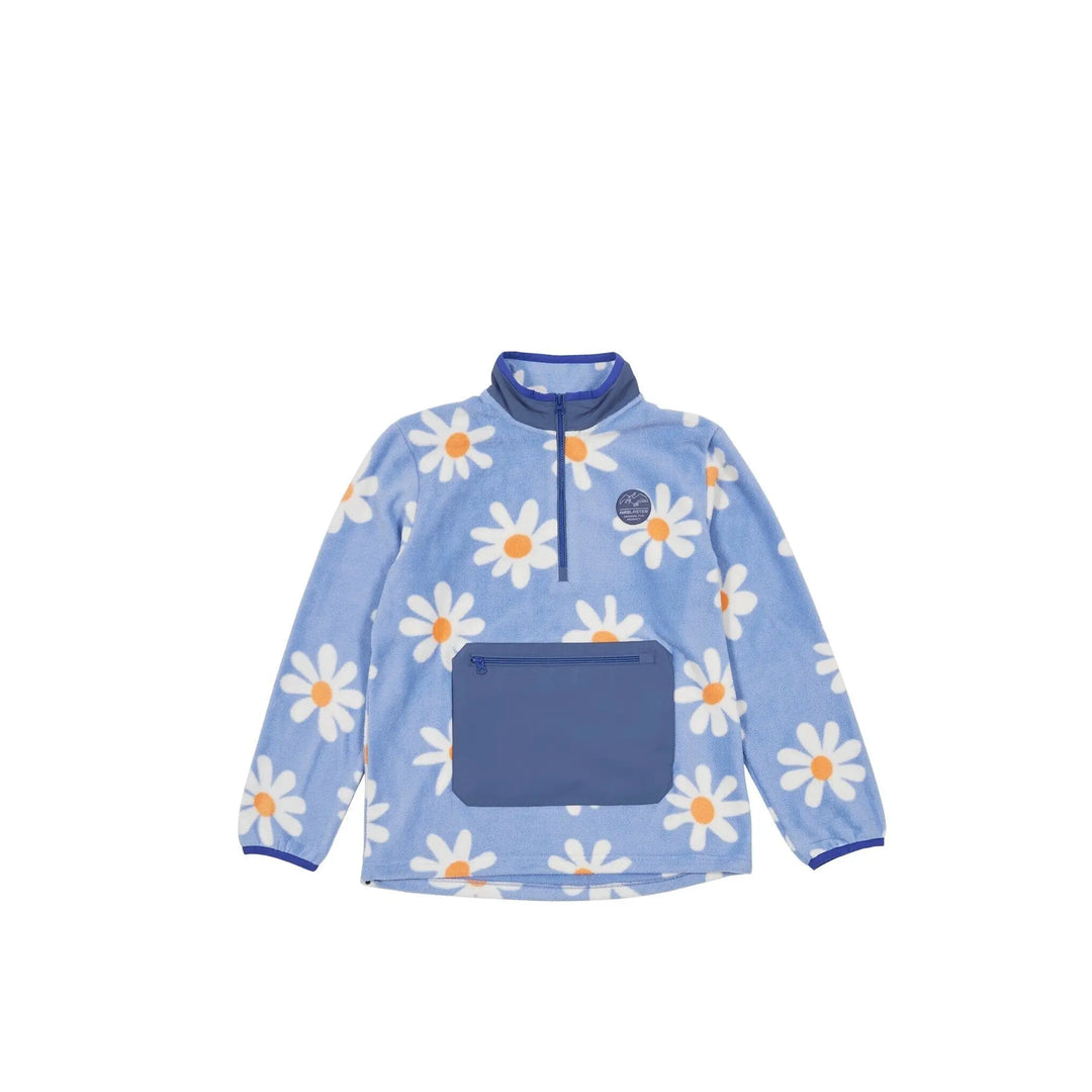 Airblaster Fleece Half Zip Thistle Big Daisy XS 