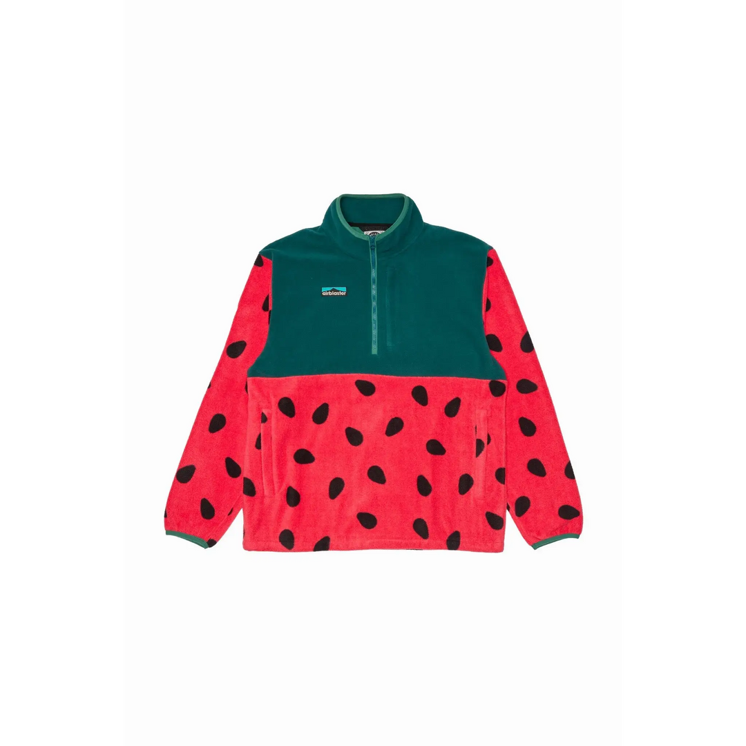 Airblaster Fleece Half Zip - Watermelon / XS