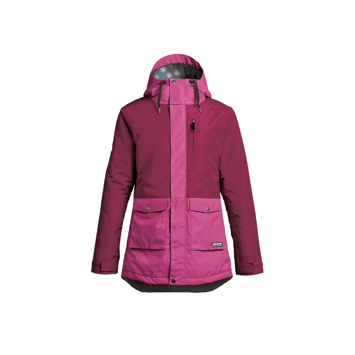 Airblaster Stay Wild Womens Parka Plum / Magenta S 