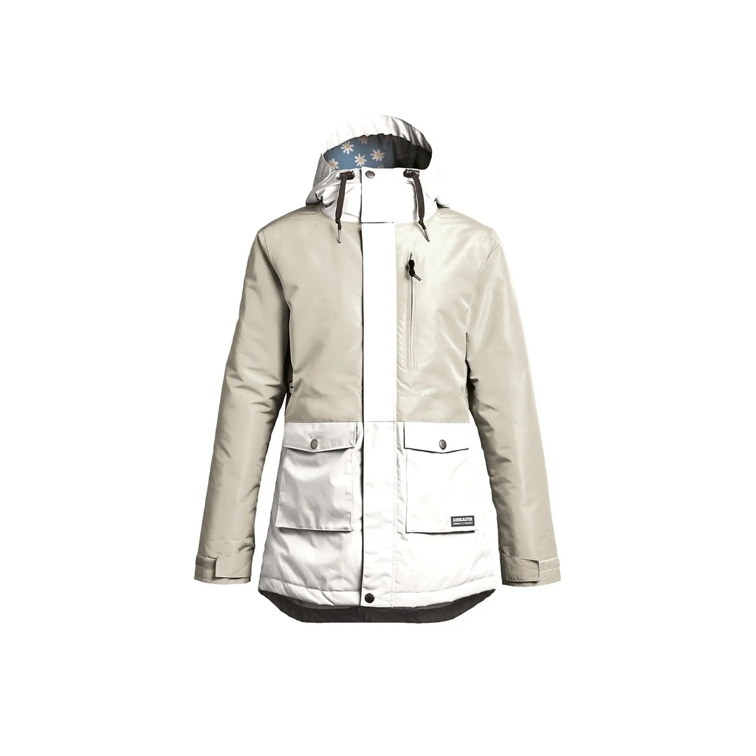 Airblaster Stay Wild Womens Parka Sand / Bone S 
