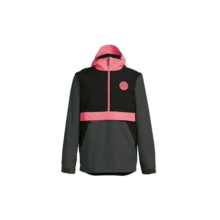 Airblaster Trenchover Jacket Black / Hot Coral S 