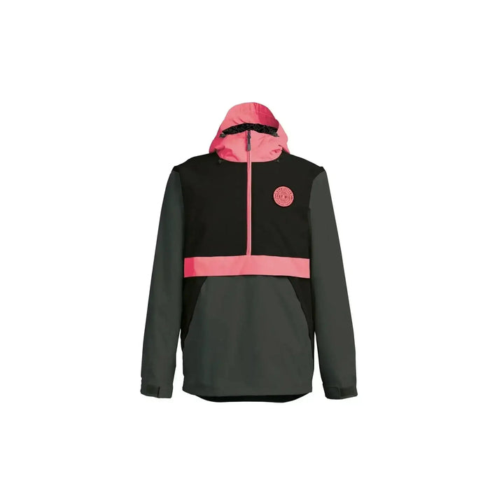 Airblaster Trenchover Jacket Black / Hot Coral S 