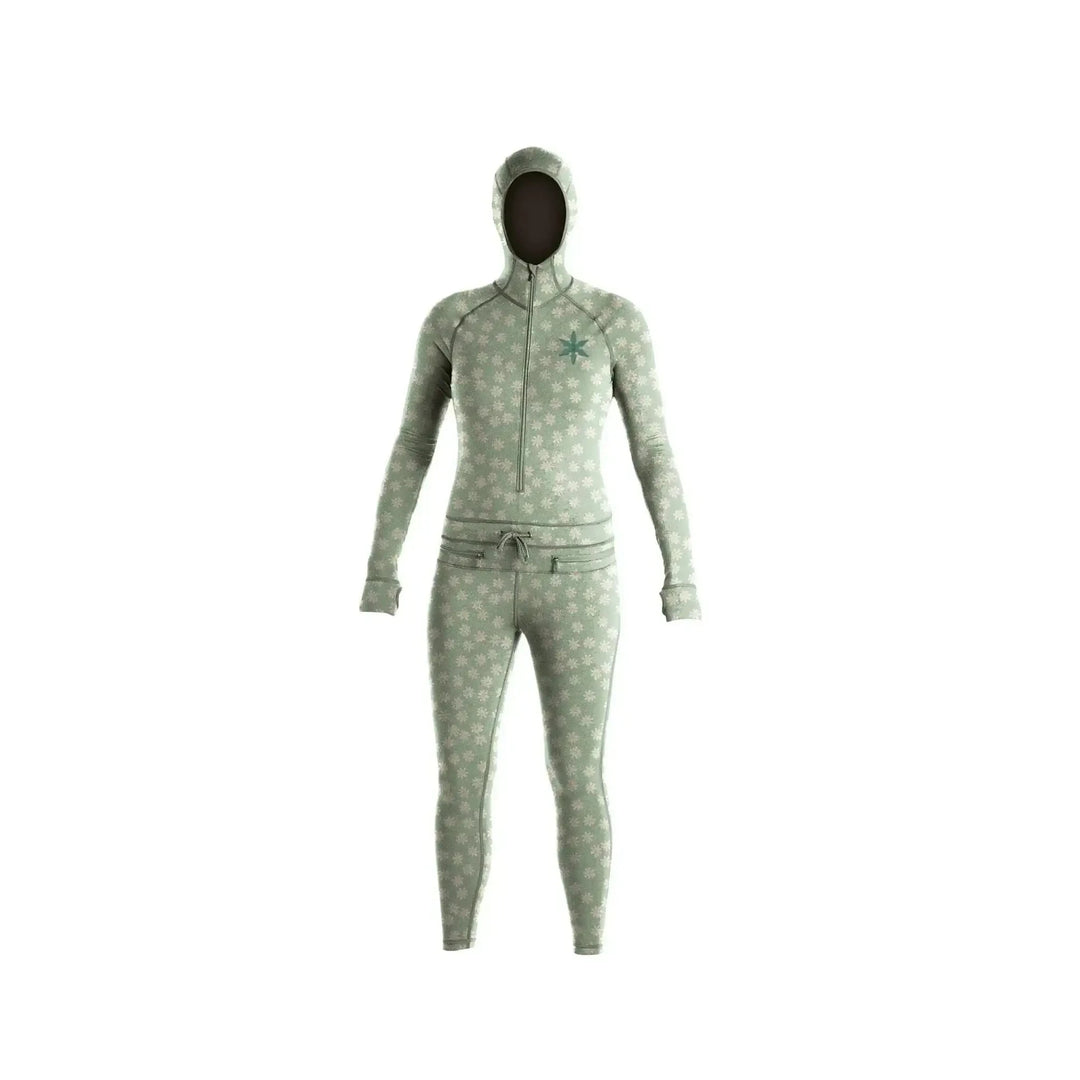 Airblaster Womens Classic Ninja Suit Mint Daisy S 