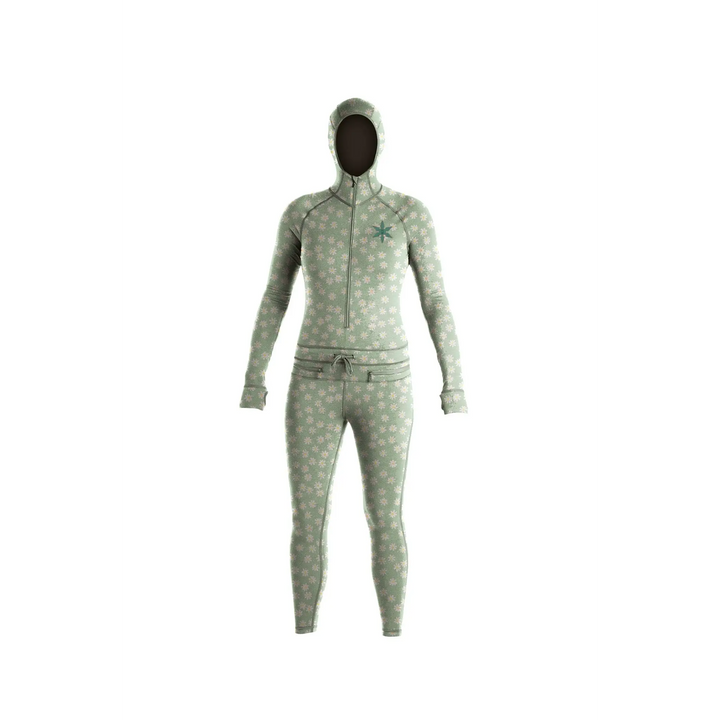 Airblaster Womens Classic Ninja Suit Mint Daisy S 