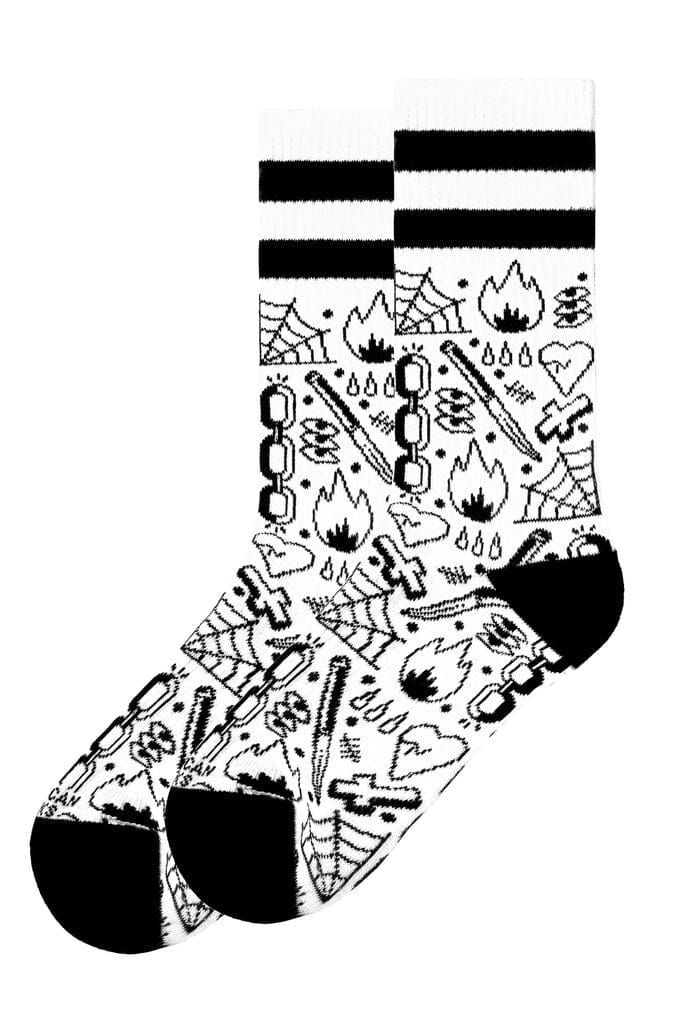 American Socks Broken Chain - Mid High 