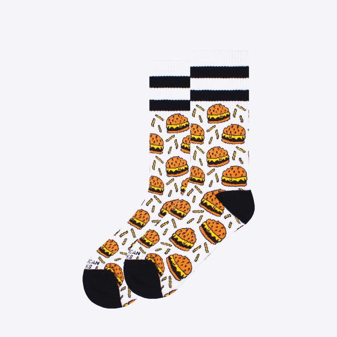 American Socks Burger Mania - Mid High 