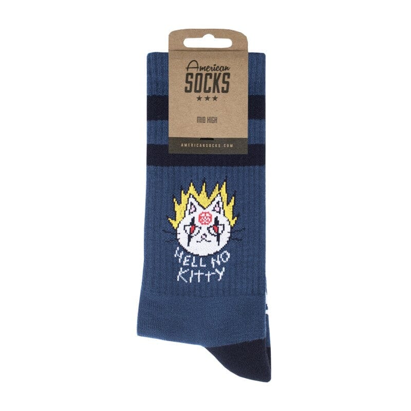 American Socks Hell No Kitty - Mid High 