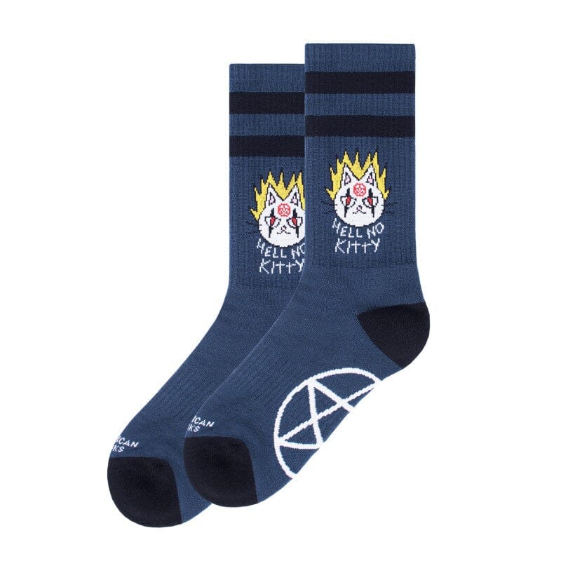 American Socks Hell No Kitty - Mid High 