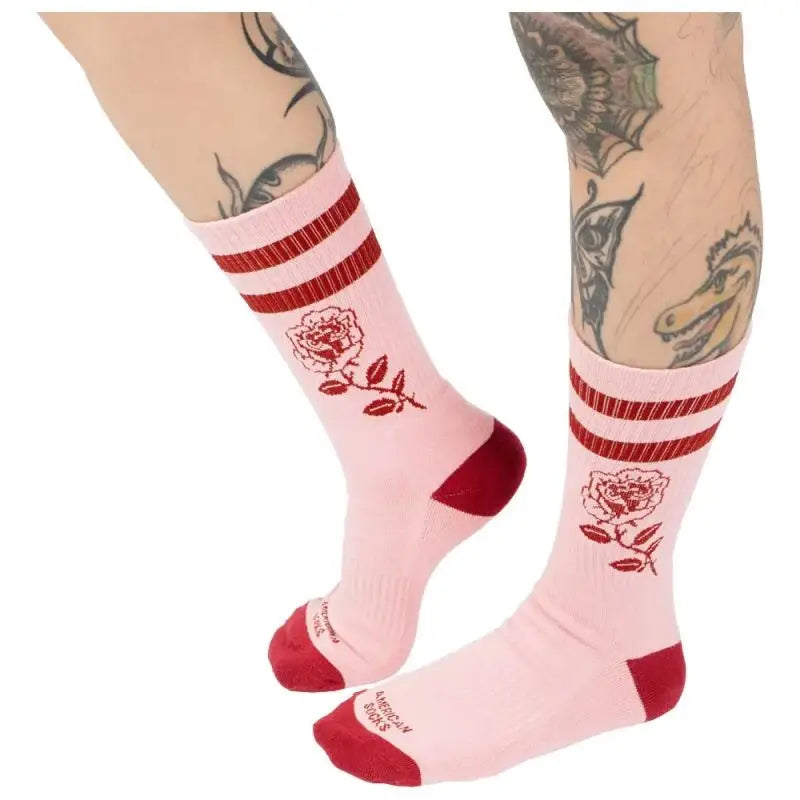American Socks Rose - Mid High 