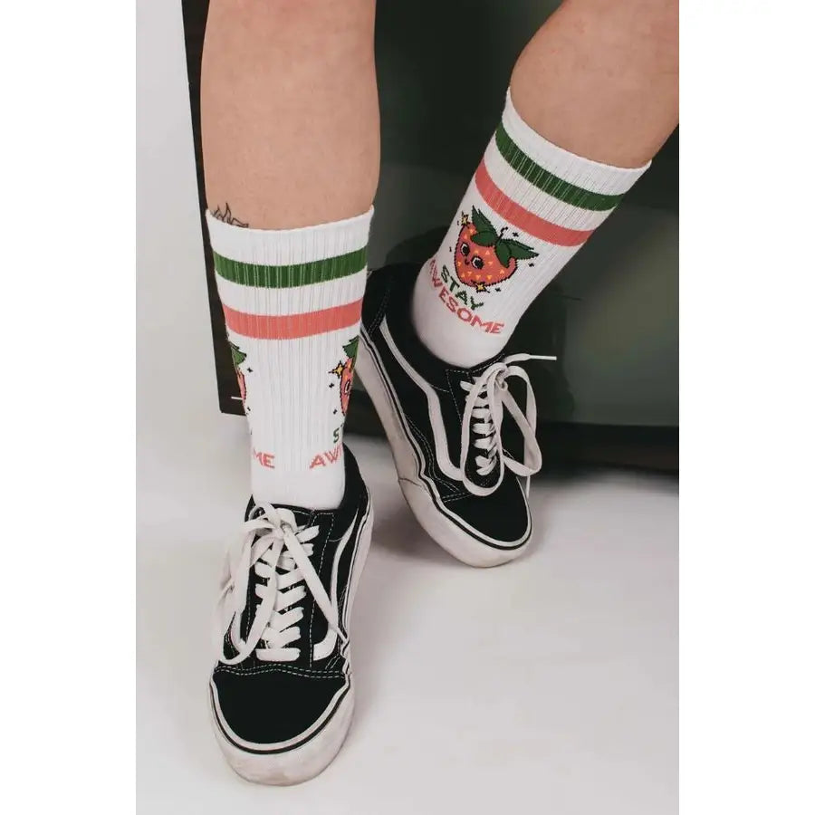 American Socks Stay Awesome - Mid High 