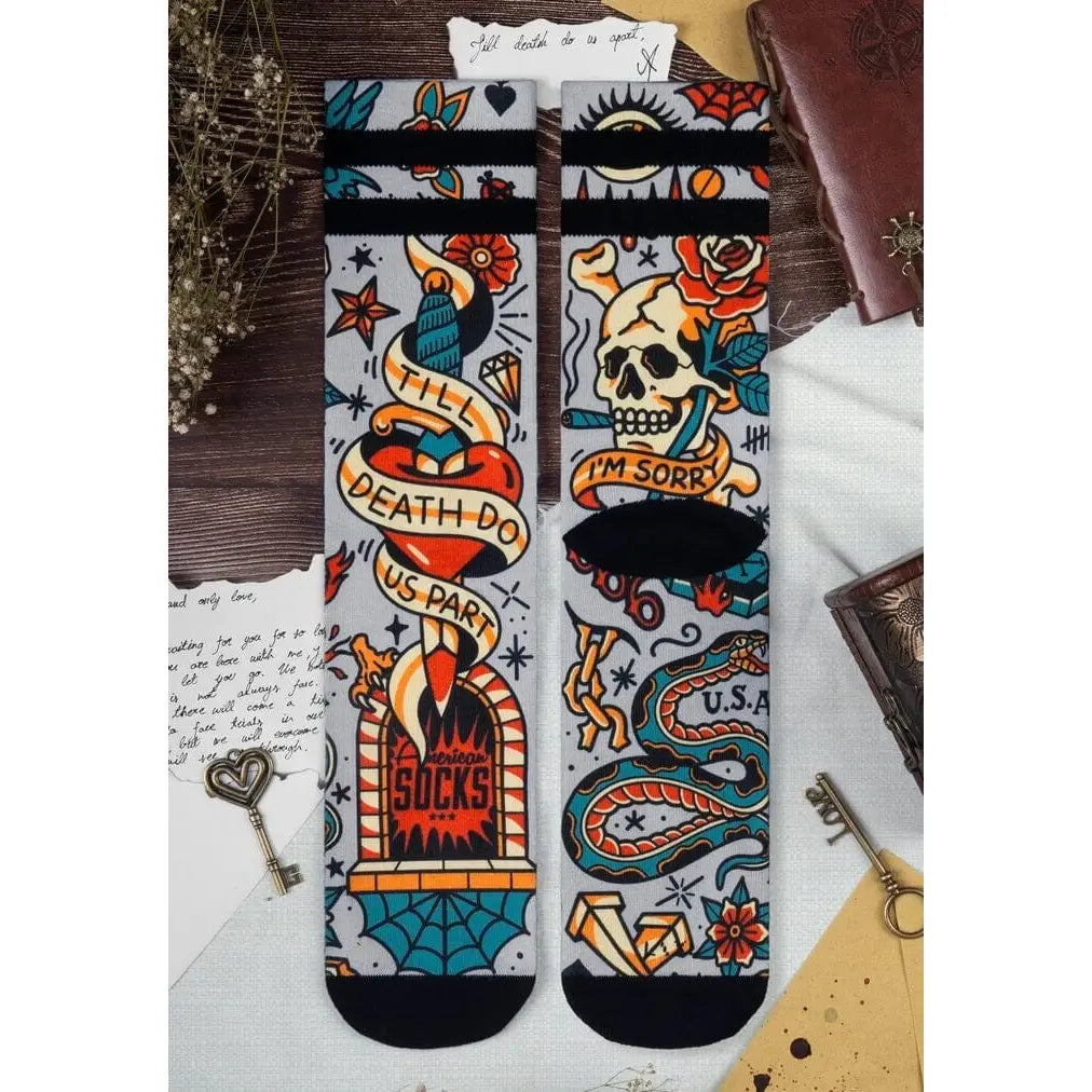 American Socks Till Death Do Us Part - Mid High 