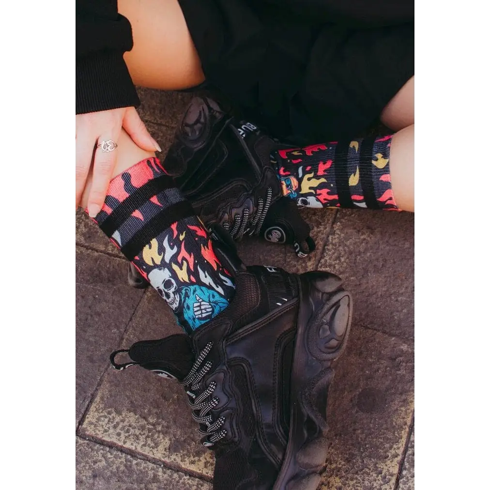 American Socks Welcome to Hell - Mid High 