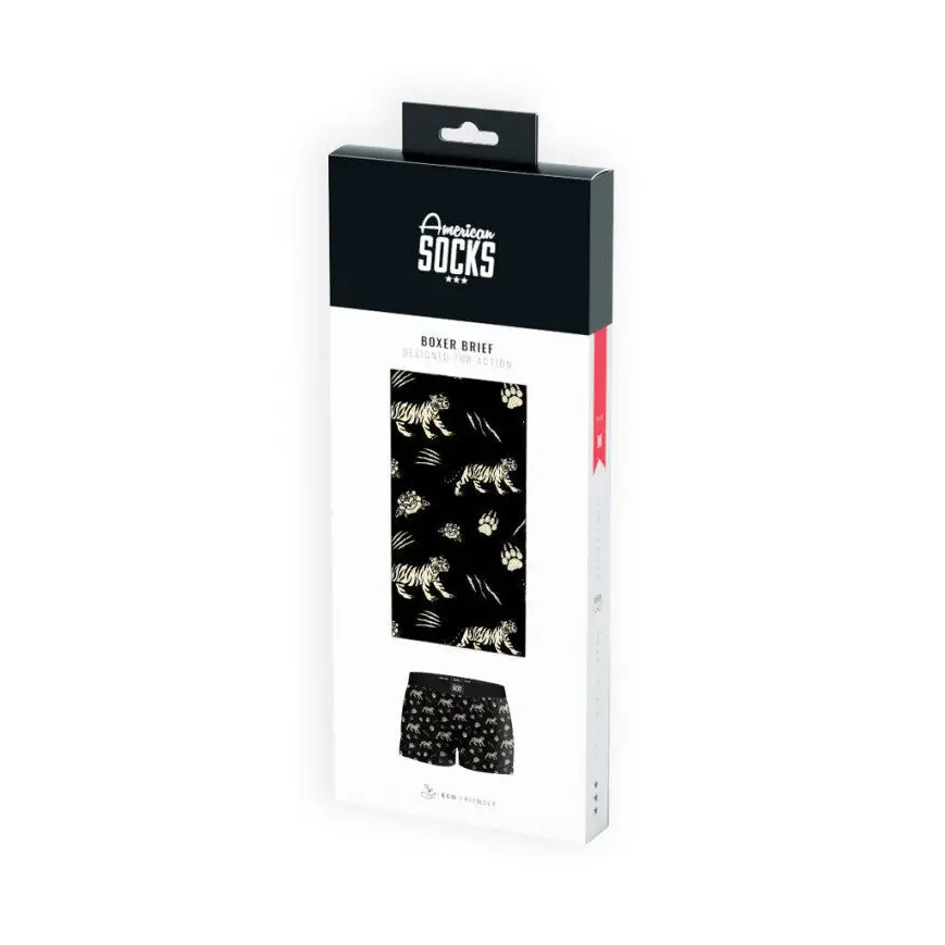 American Socks Wild Tiger Boxer Briefs