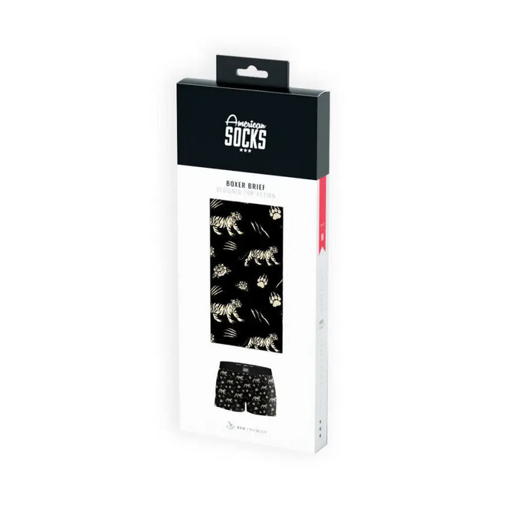 American Socks Wild Tiger Boxer Briefs