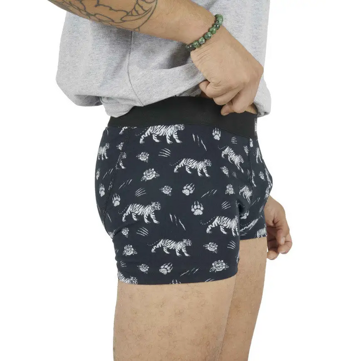 American Socks Wild Tiger Boxer Briefs
