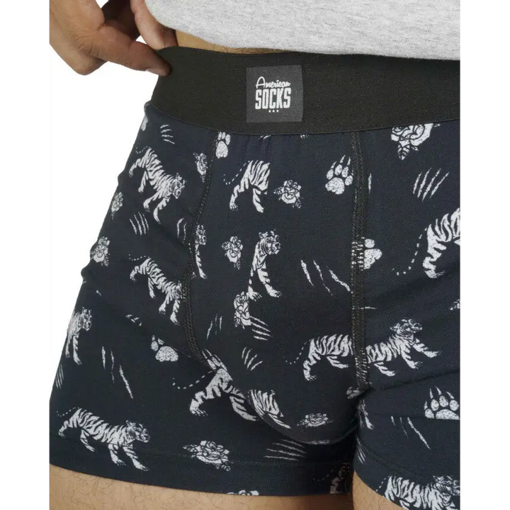 American Socks Wild Tiger Boxer Briefs