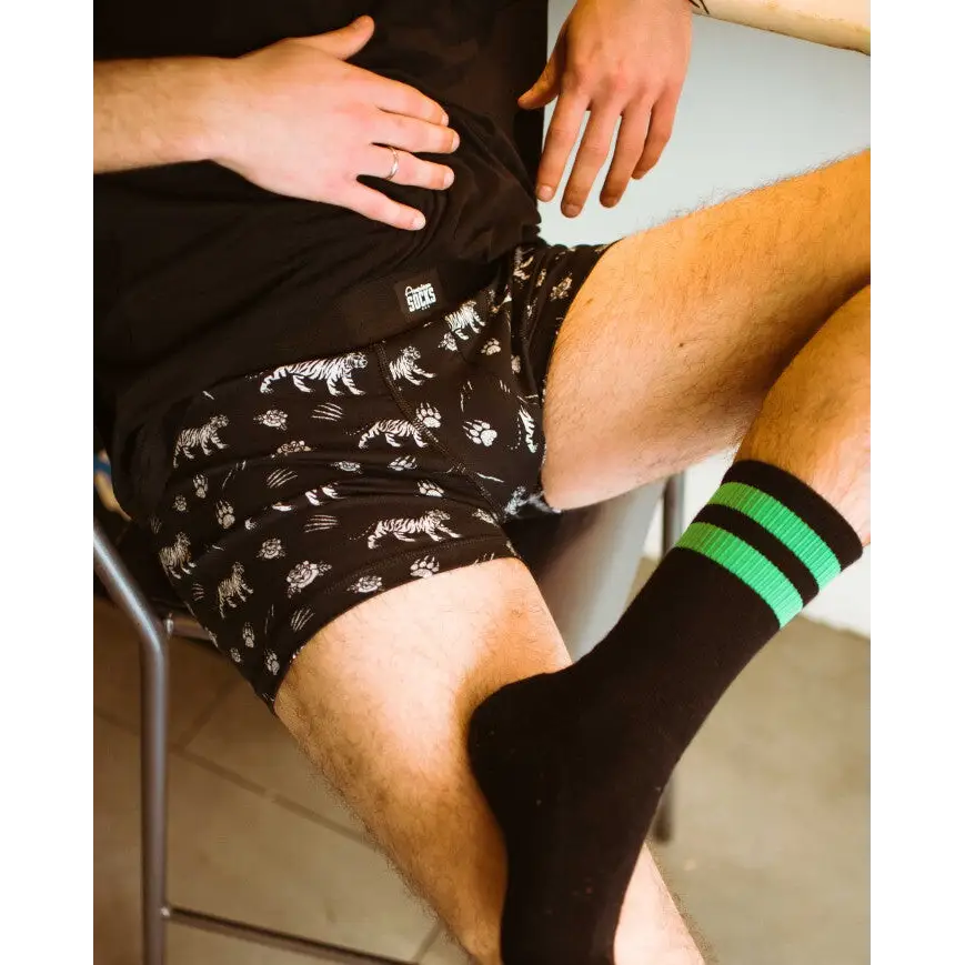 American Socks Wild Tiger Boxer Briefs